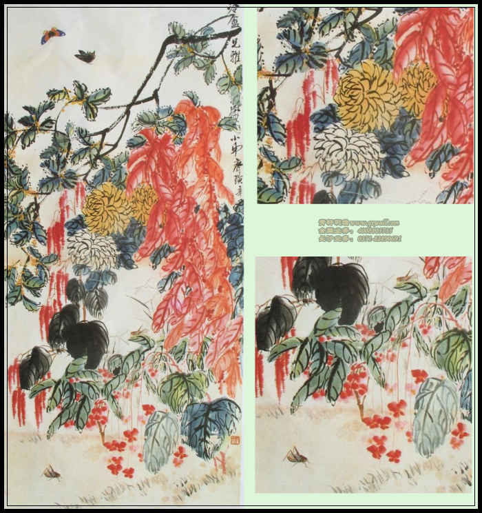 長(zhǎng)沙墻繪藝術(shù)鑒賞九秋圖