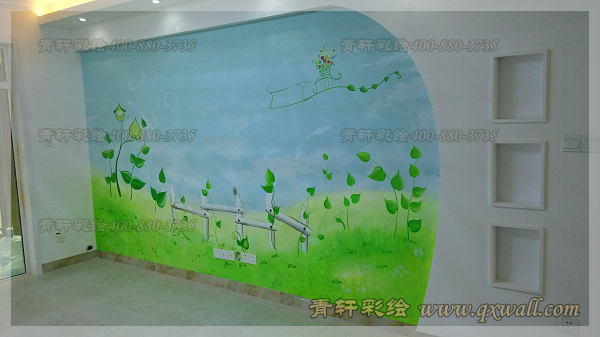 電視機背景墻繪