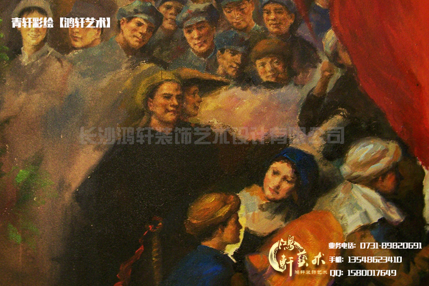 紀(jì)念館畫作局部3