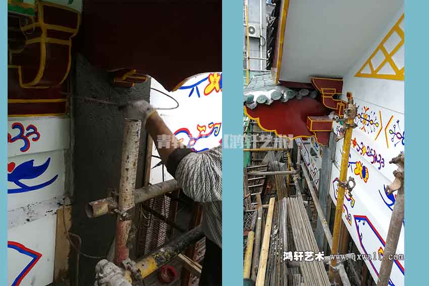 湖南古建彩繪照片