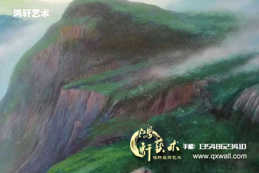 長沙墻繪局部