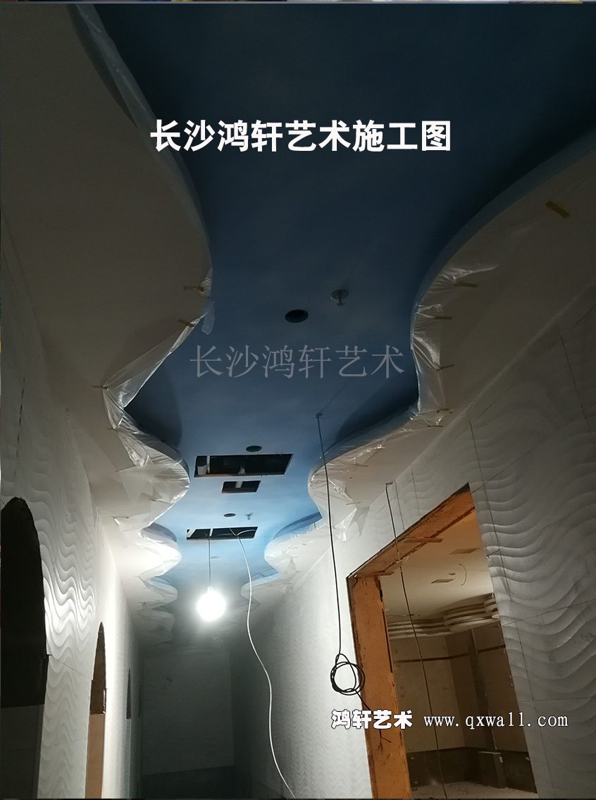 長(zhǎng)沙鴻軒藝術(shù)墻繪施工圖1
