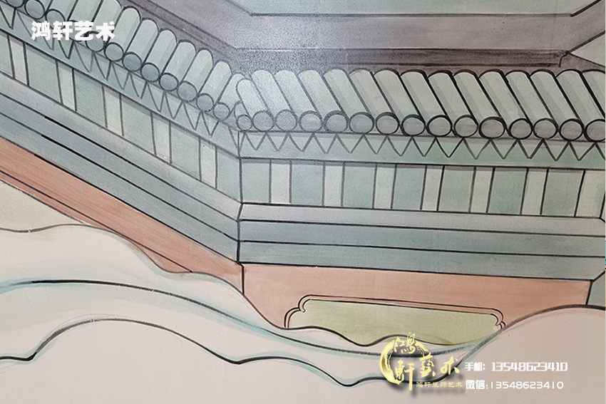 文化墻墻繪